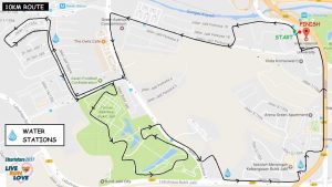 Map 10km - Chariofare 2017