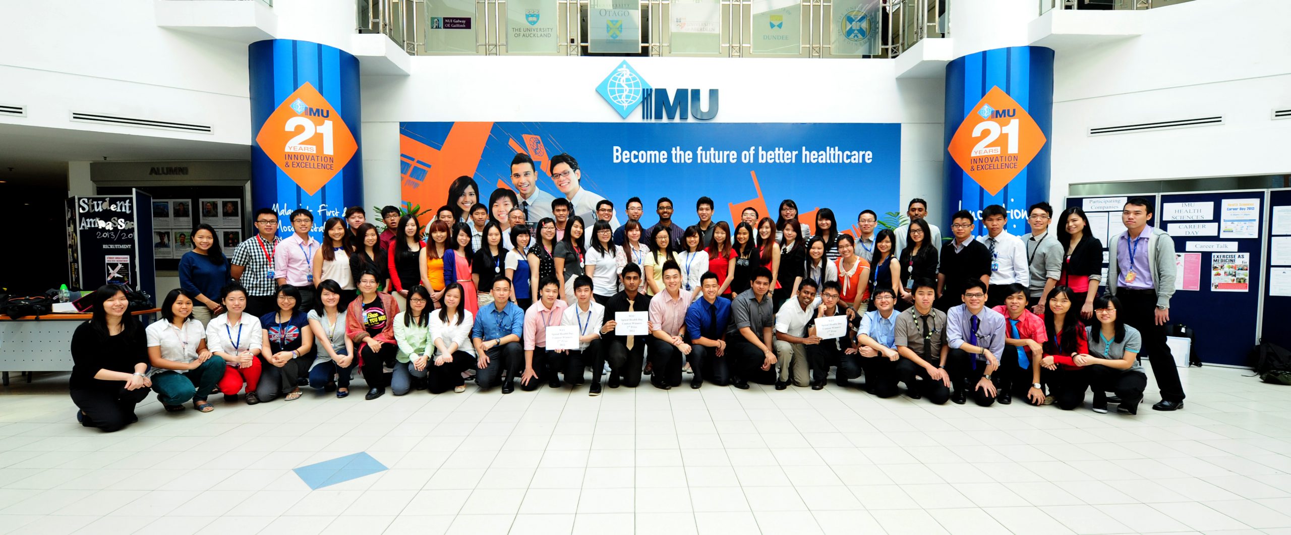 World Spine Day Contest 2012 – IMU students win 2nd Prize!