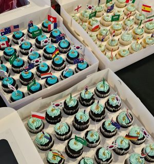 International Student Week 2025 cupcake