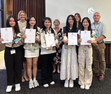 Pharmacy Students at the University of Newcastle group Certificates
