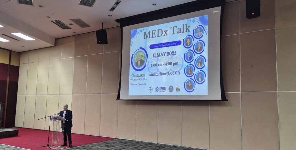 IMU MedX Talk speaker