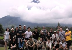 At the mountains