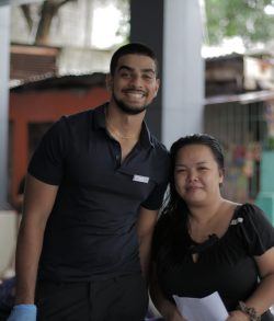 Diran and female patient