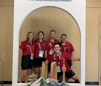Ian and friends at World Games