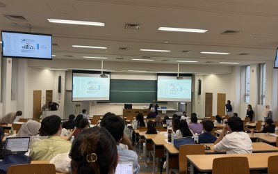 Snapshots from the lectures at the event_