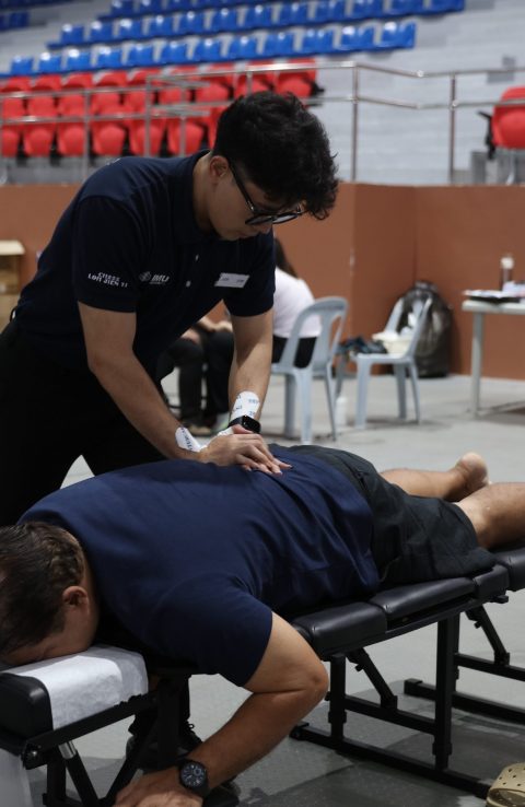 loh treating a patient