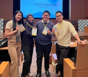 4 Malaysian representatives attending this meeting