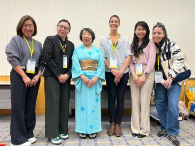 Learning Japanese Tea Ceremony with fellow participants Learning Japanese Tea Ceremony with fellow participants