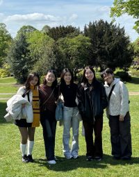 Girls at Park - Teeside Uni attachment