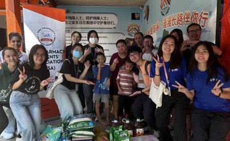 IPSA also prepared and donated essential supplies